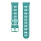 Pasek silikonowy turkusowy Emerald Quick Release do Coros Pace 3 22 mm