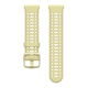 Pasek silikonowy żółty Mist Quick Release do Coros Pace 3 22 mm