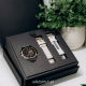 Fenix 8 43 mm AMOLED Sapphire Soft gold ze skórzanym paskiem