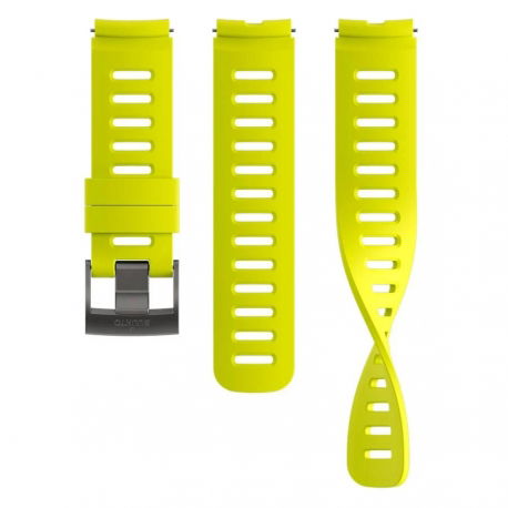 Suunto Pasek silikonowy 22 mm Dive 1 Lemon Yellow S+M