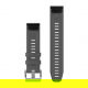 Pasek silikonowy slate grey QuickFit 22 mm (Zestaw nurkowy – 3 sztuki)