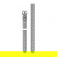 Pasek silikonowy powder grey (Zestaw nurkowy – 3 sztuki) do Descent G1/Fenix 8 47 mm