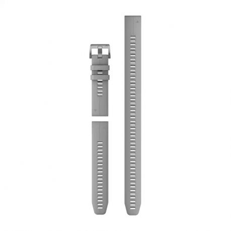 Pasek silikonowy powder grey (Zestaw nurkowy – 3 sztuki) do Descent G1/Fenix 8 47 mm
