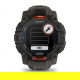 Instinct 3 – 50 mm, Solar Czarny z paskiem w kolorze Charcoal