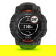 Instinct 3 – 50 mm, Solar Czarny z paskiem w kolorze Charcoal