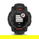Instinct 3 – 50 mm, Solar Czarny z paskiem w kolorze Charcoal