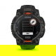 Instinct 3 – 50 mm, Solar Czarny z paskiem w kolorze Charcoal