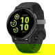 Vivoactive 5 Aluminiowy bezel w kolorze Slate z czarną kopertą i silikonowym paskiem