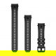 Pasek silikonowy w kolorze czarnym 20 mm do Instinct E (40 mm)
