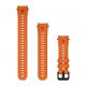 Pasek silikonowy w kolorze ember orange 20 mm do Instinct E (40 mm)