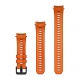 Pasek silikonowy w kolorze ember orange 20 mm do Instinct E (40 mm)
