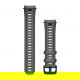Pasek silikonowy w kolorze charcoal 22 mm do Instinct E (45 mm)