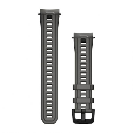 Pasek silikonowy w kolorze charcoal 22 mm do Instinct E (45 mm)