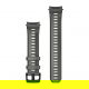 Pasek silikonowy w kolorze charcoal 22 mm do Instinct E (45 mm)