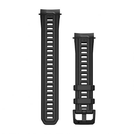 Pasek silikonowy w kolorze czarnym 22 mm do Instinct E (45 mm)