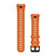 Pasek silikonowy w kolorze ember orange 22 mm do Instinct E (45 mm)