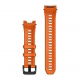 Pasek silikonowy w kolorze ember orange 22 mm do Instinct 3 (45 mm)