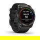 Fenix 7X Pro Sapphire Solar Carbon Gray DLC Titanium z czarnym paskiem