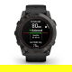 Fenix 7X Pro Sapphire Solar Carbon Gray DLC Titanium z czarnym paskiem