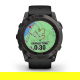 Fenix 7X Pro Sapphire Solar Carbon Gray DLC Titanium z czarnym paskiem