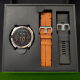 Fenix 8 51 mm AMOLED Sapphire Tytanowy z kasztanowym paskiem skórzanym