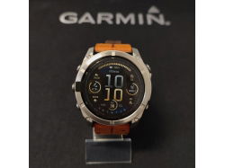 OUTLET Fenix 8 51 mm AMOLED Sapphire Tytanowy z kasztanowym paskiem skórzanym 2L 7869