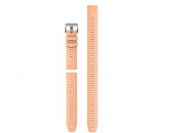 Pasek silikonowy Shell Pink QuickFit do Descent G1/G2 22 mm (Zestaw nurkowy - 3 części)