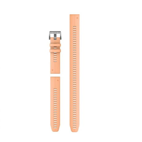 Pasek silikonowy Shell Pink QuickFit do Descent G1/G2 22 mm (Zestaw nurkowy - 3 części)