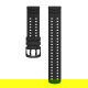 Pasek Polar silikonowy Night Black M/L 22 mm