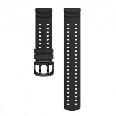 Pasek Polar silikonowy Night Black M/L 22 mm
