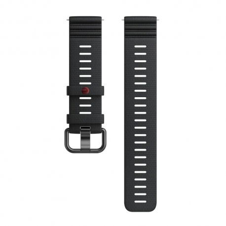 Pasek Polar silikonowy Premium Night Black M/L 22 mm