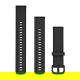 Pasek silikonowy czarny QuickRelease 20 mm do Vivoactive 5/6