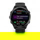 Forerunner 970 Tytanowy w kolorze carbon grey (DLC) i czarno-szarym paskiem