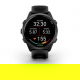 Forerunner 570 42 mm Aluminiowy w kolorze Slate Grey z półprzezroczystym paskiem w kolorze Black
