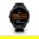Forerunner 570 47 mm Aluminiowy w kolorze Slate Grey z półprzezroczystym paskiem w kolorze Black/Black