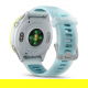 Forerunner 570 47 mm Aluminiowy w kolorze Amp Yellow z półprzezroczystym paskiem w kolorze Whitestone/Turquoise