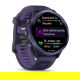 Forerunner 570 47 mm Aluminiowy w kolorze indygo z półprzezroczystym paskiem w kolorze Imperial Purple/Indygo