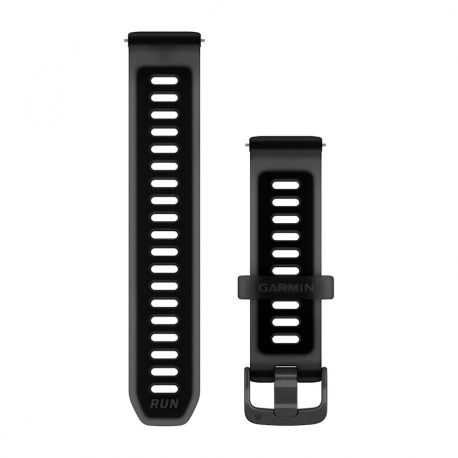 Pasek silikonowy Black z zapięciem Slate QuickRelease do Forerunner 165/245/570 20 mm
