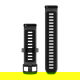 Pasek silikonowy Black z zapięciem Slate QuickRelease do Forerunner 165/245/570 20 mm