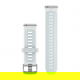 Pasek silikonowy Whitestone z zapięciem Silver QuickRelease do Forerunner 165/245/570 20 mm