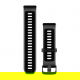 Pasek silikonowy półprzezroczysty Black z zapięciem Slate QuickRelease do Forerunner 255/265/570 22 mm