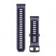 Pasek silikonowy półprzezroczysty Imperial Purple/Indygo z zapięciem Slate QuickRelease do Forerunner 255/265/570 22 mm