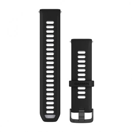 Pasek silikonowy Black z zapięciem Slate QuickRelease do Forerunner 745/955/965/970 22 mm