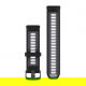 Pasek silikonowy Black z zapięciem Slate QuickRelease do Forerunner 745/955/965/970 22 mm