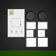 Szkło hybrydowe Tech-Protect Glass Flex+ 2-Pack Garmin Vivoactive 6 Black