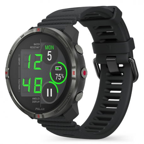 Polar Grit X2 Night Black