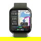 Venu X1 Moss z tytanowym deklem i nylonowym paskiem ComfortFit w kolorze Moss