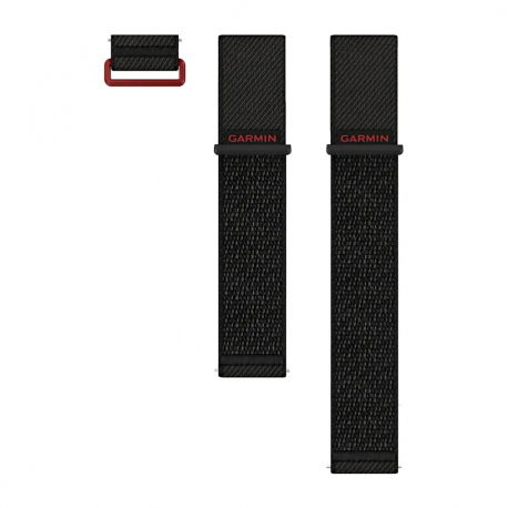 Pasek nylonowy Black QuickRelease do Venu X1 24 mm
