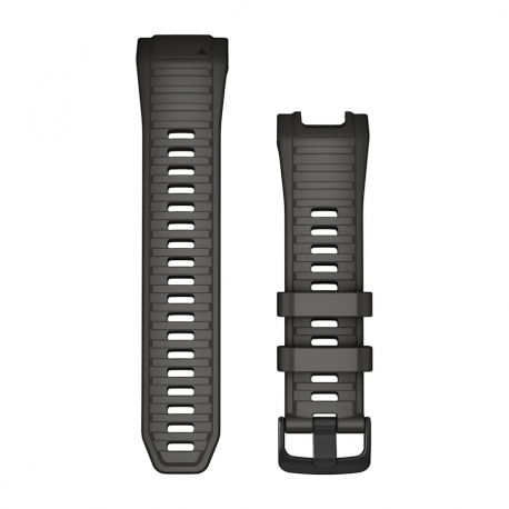 Pasek silikonowy w kolorze Graphite z zapięciem QuickFit do Instinct 2x Solar 26 mm