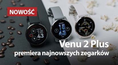 Venu 2 Plus — pierwszy Garmin, z którym sobie porozmawiamy!